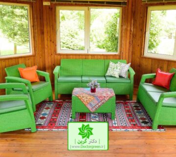 مبلمان باغی پلیمری