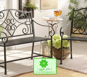 قیمت مبل فلزی باغی