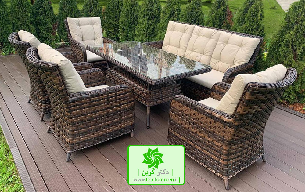 مبلمان باغی|مبلمان حصیری|فلزی مبلمان پلیمری|