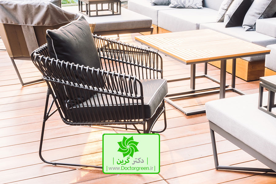 تعمیر مبلمان باغی پلیمری